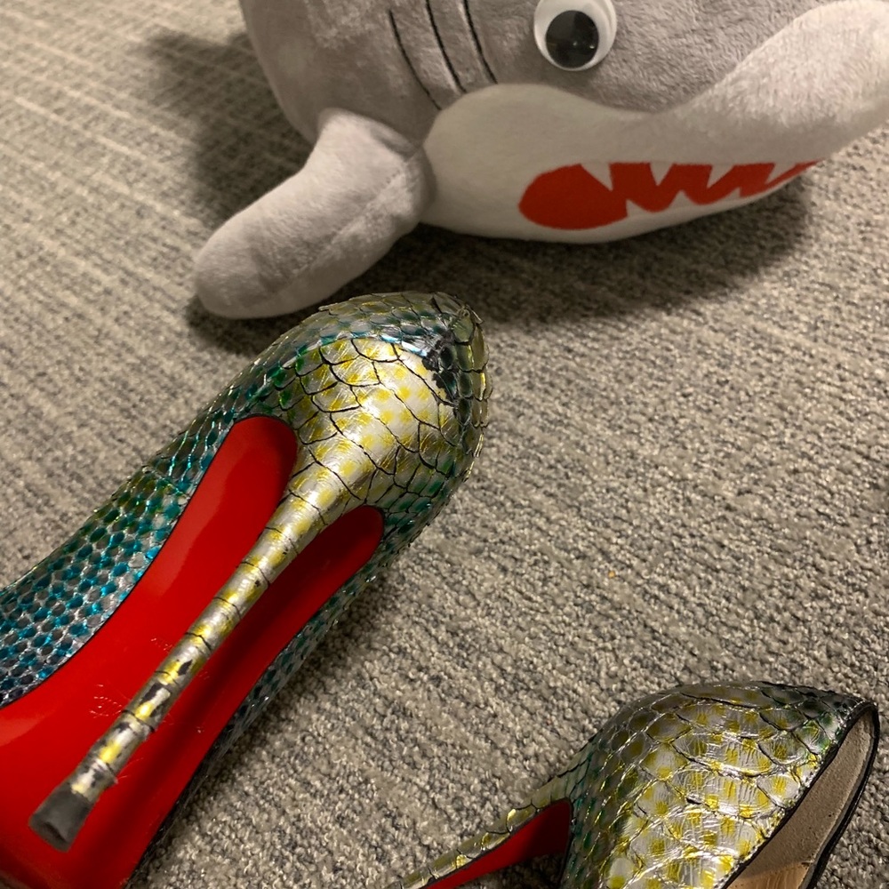 So Kate Snakeskin Heels - Picture 4 of 8